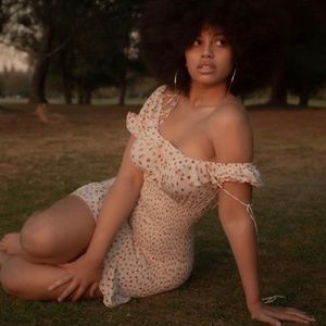 Short Sleeve 'Flower' Dress